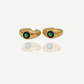 Green stone pinky