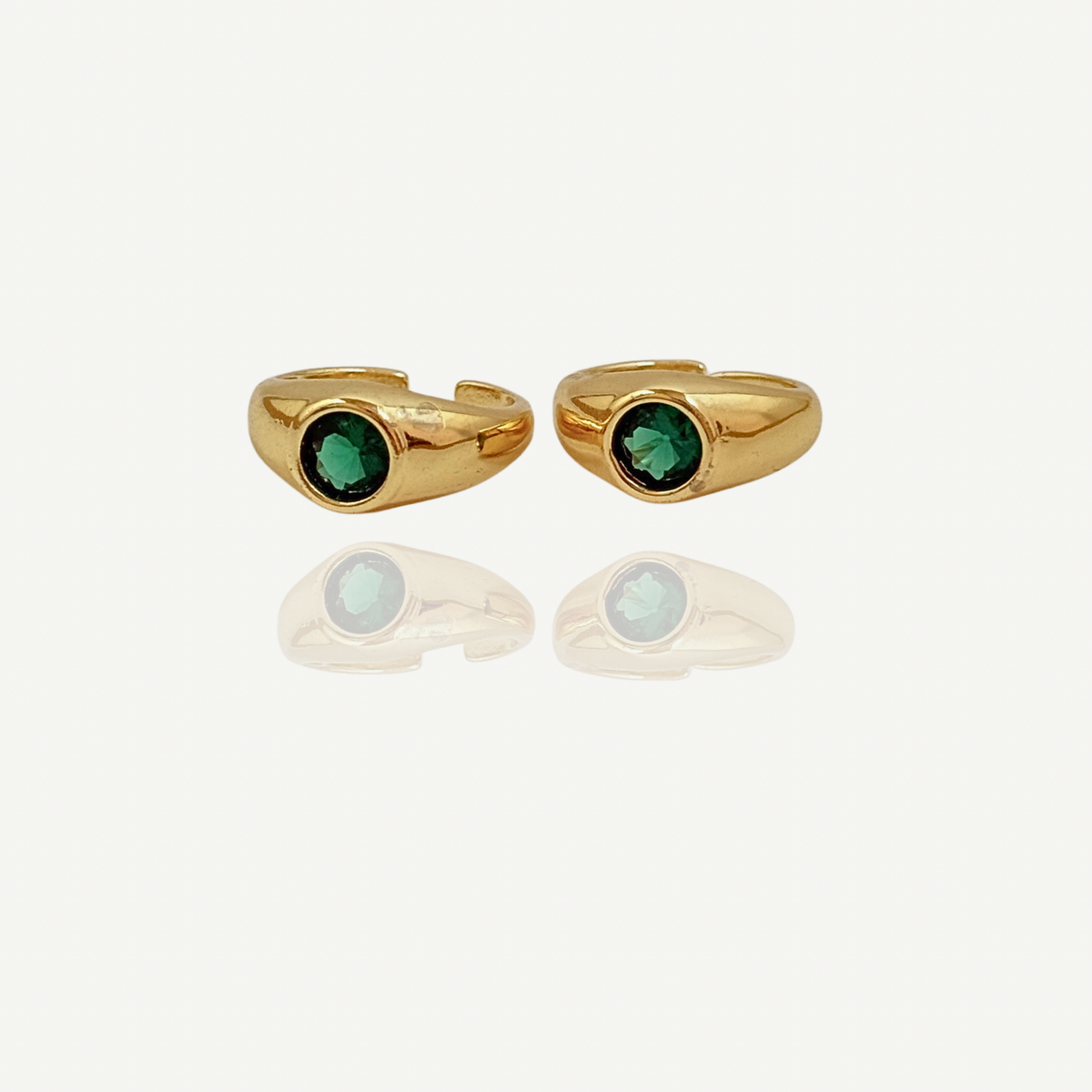 Green stone pinky