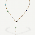 Mystic Beads drop necklace