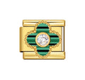 Green vancleef charm