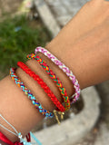 Braid thread bracelet