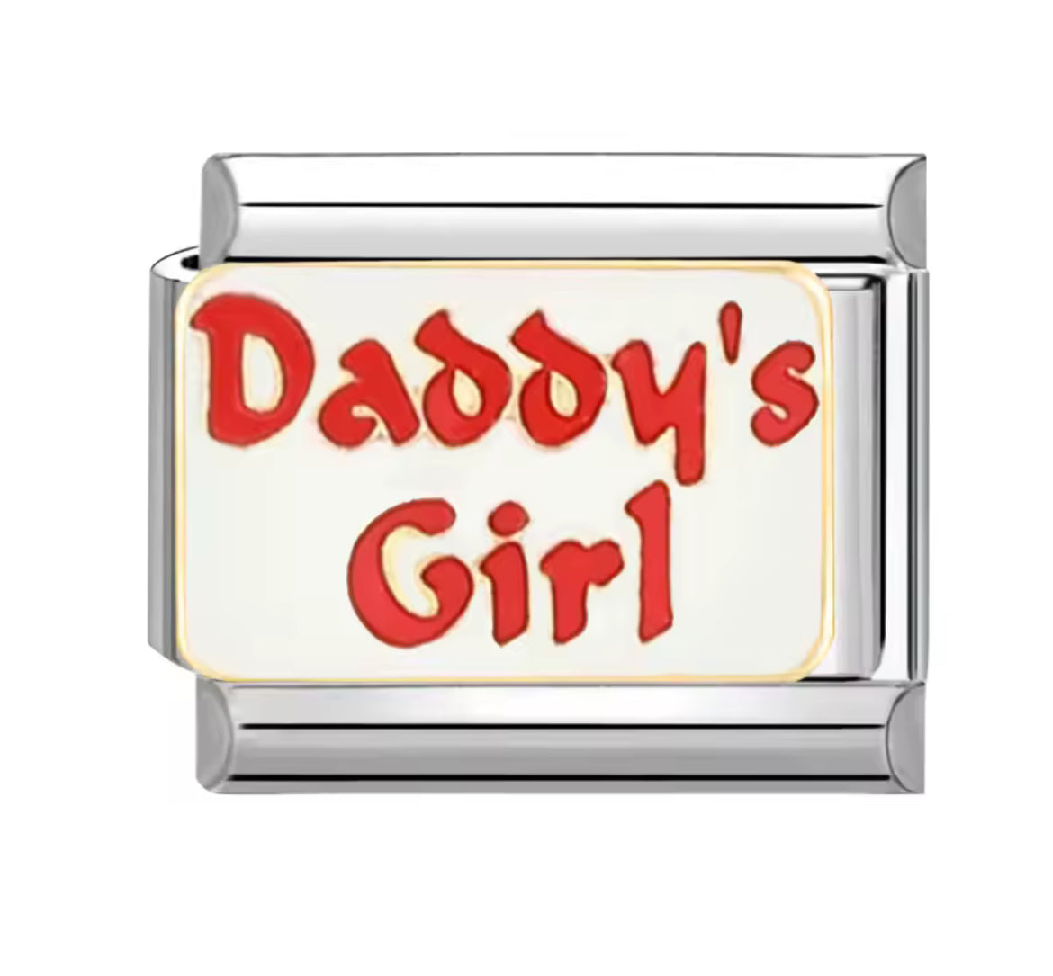 Daddy's Girl charm