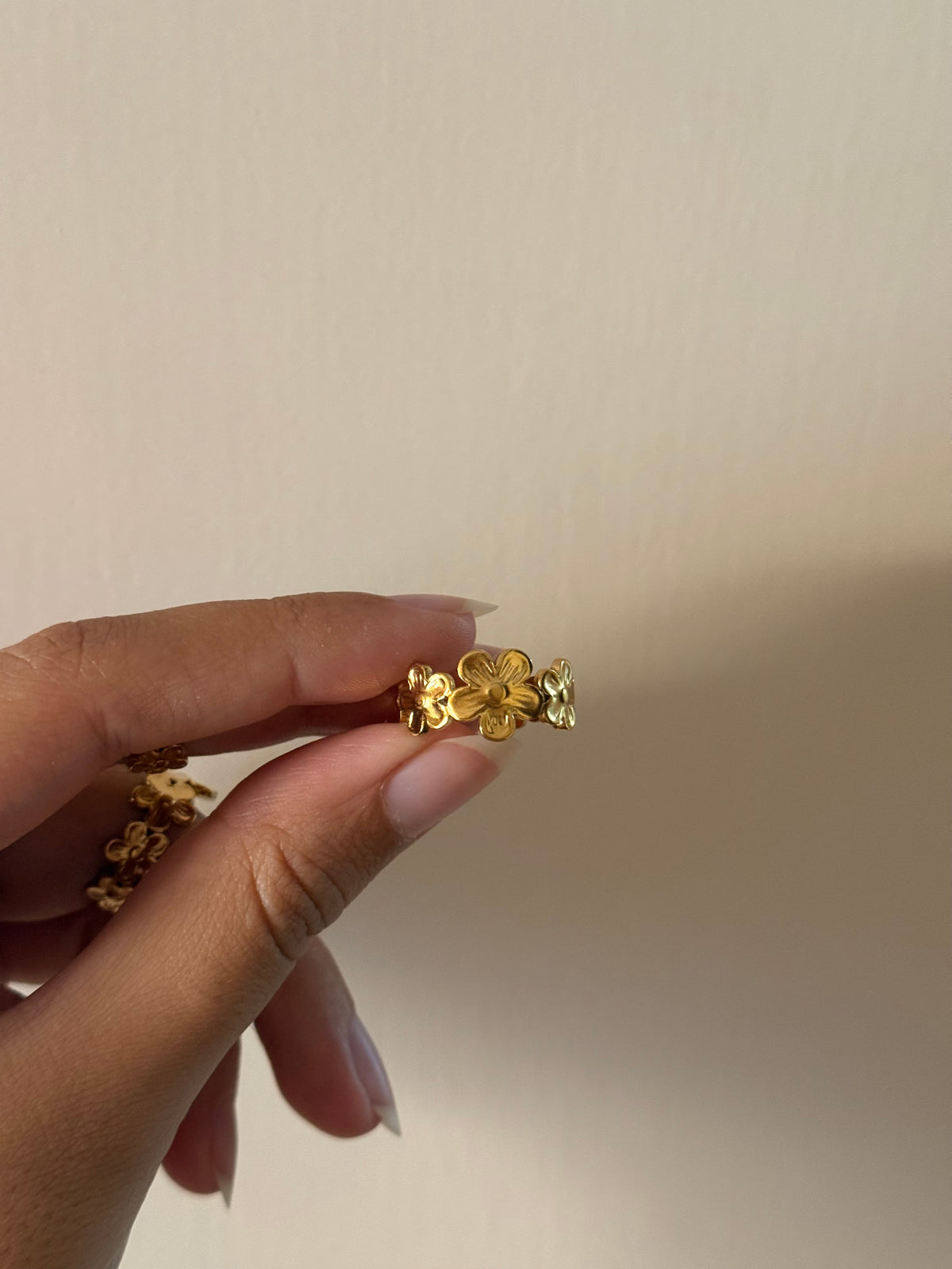 Gold Flower Ring