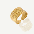 Chunky evileye ring