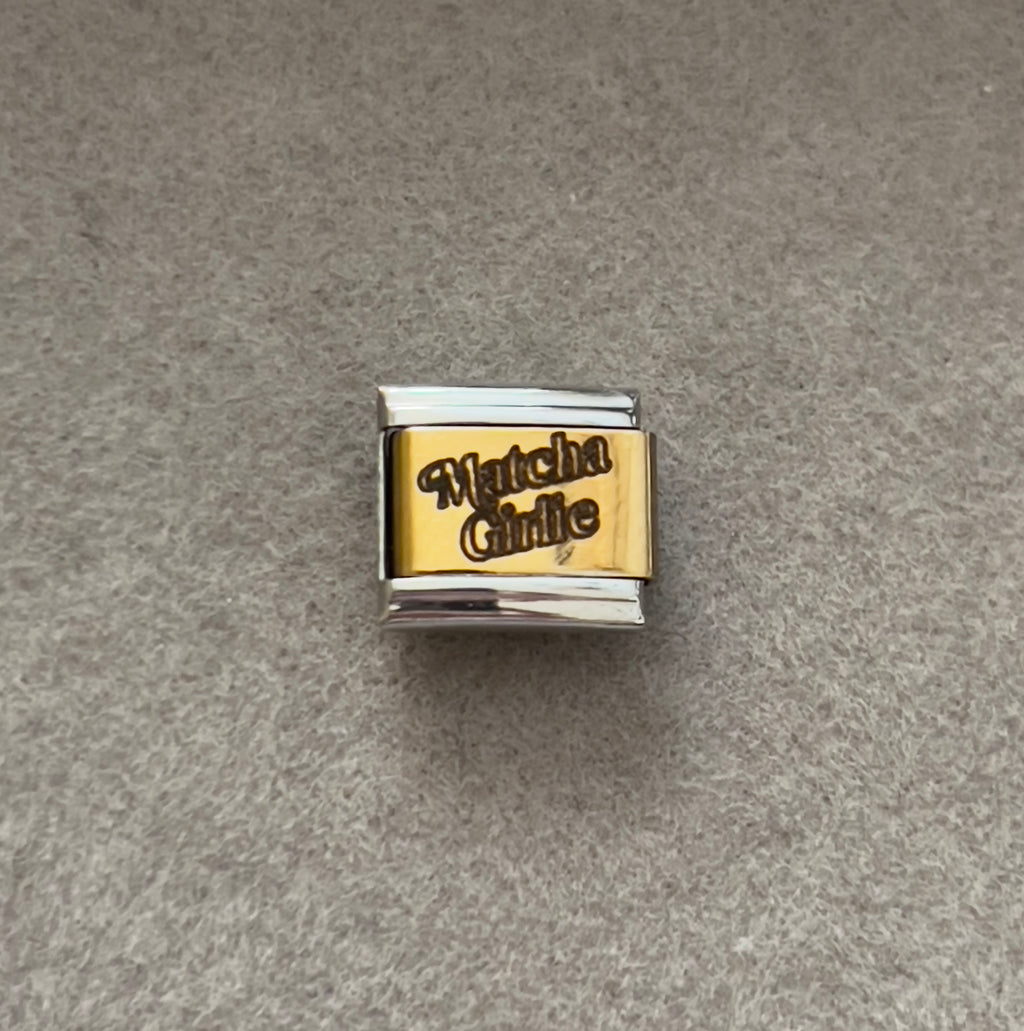Matcha Girlie charm