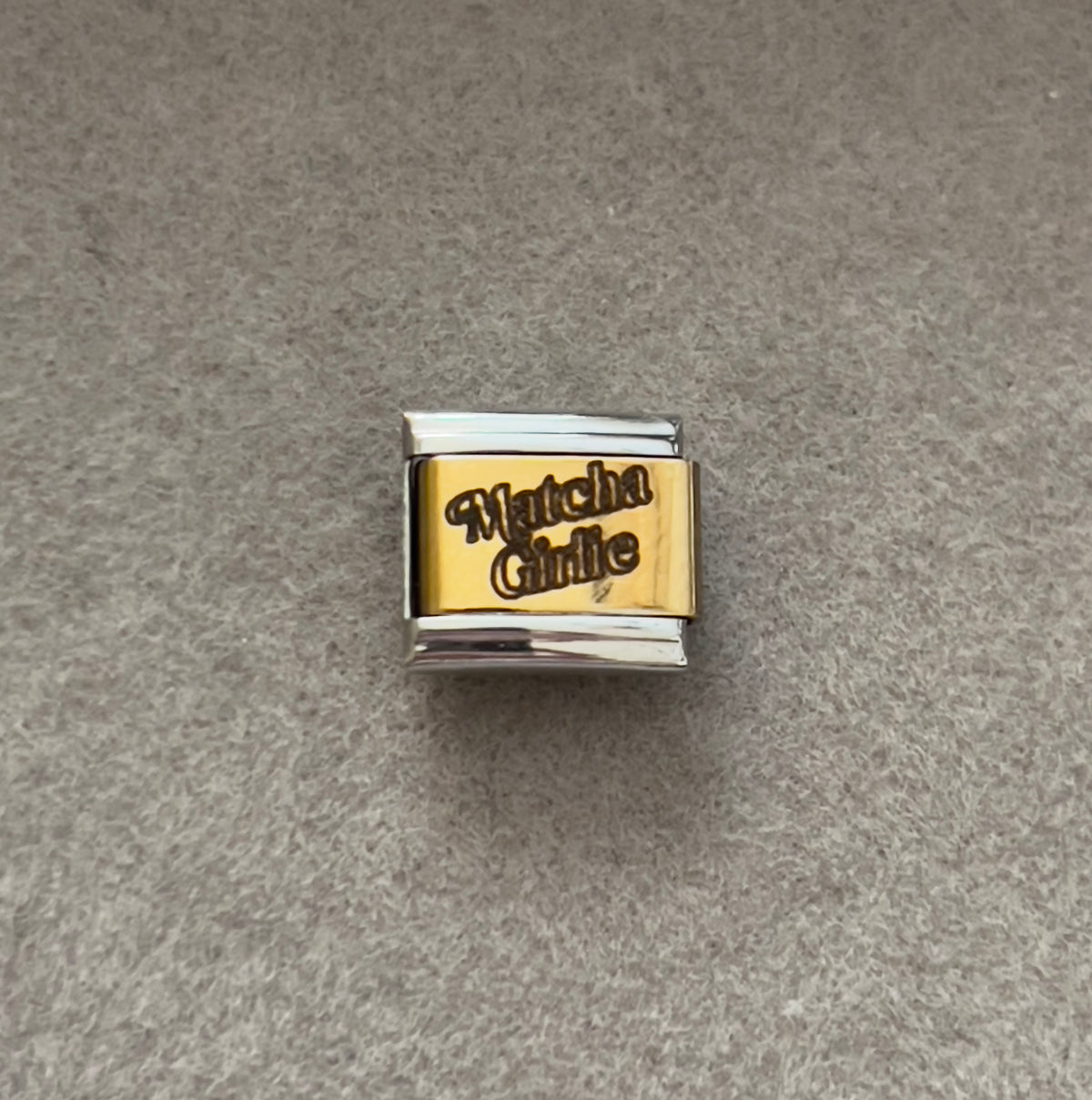 Matcha Girlie charm