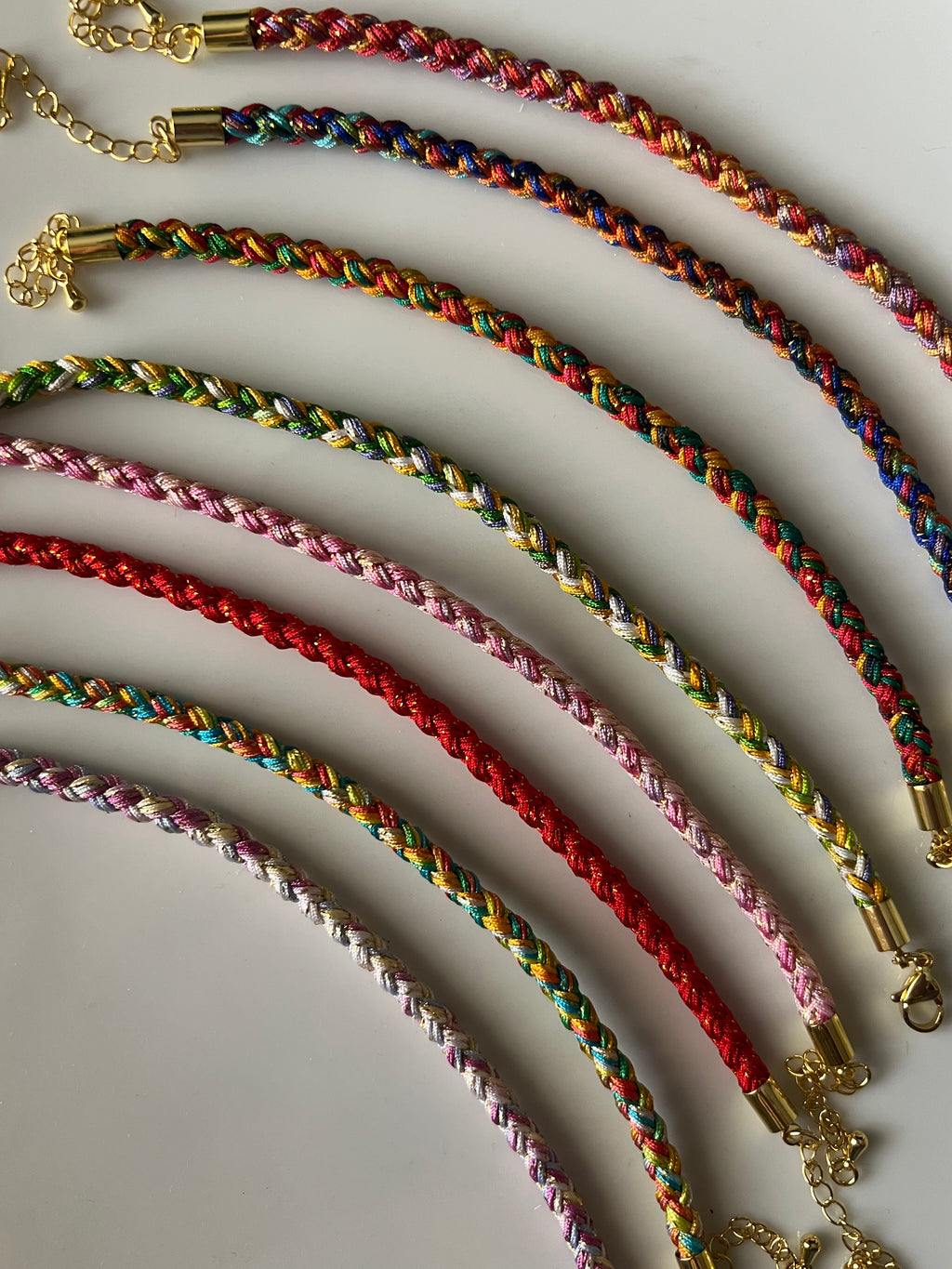 Braid thread bracelet
