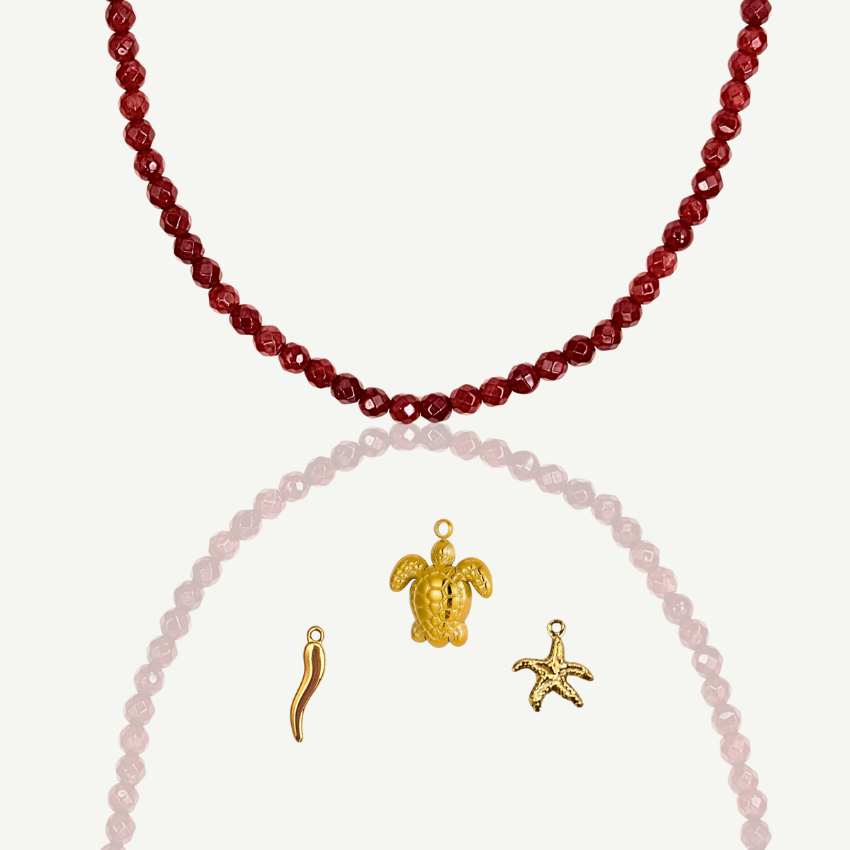 Nebort with charms