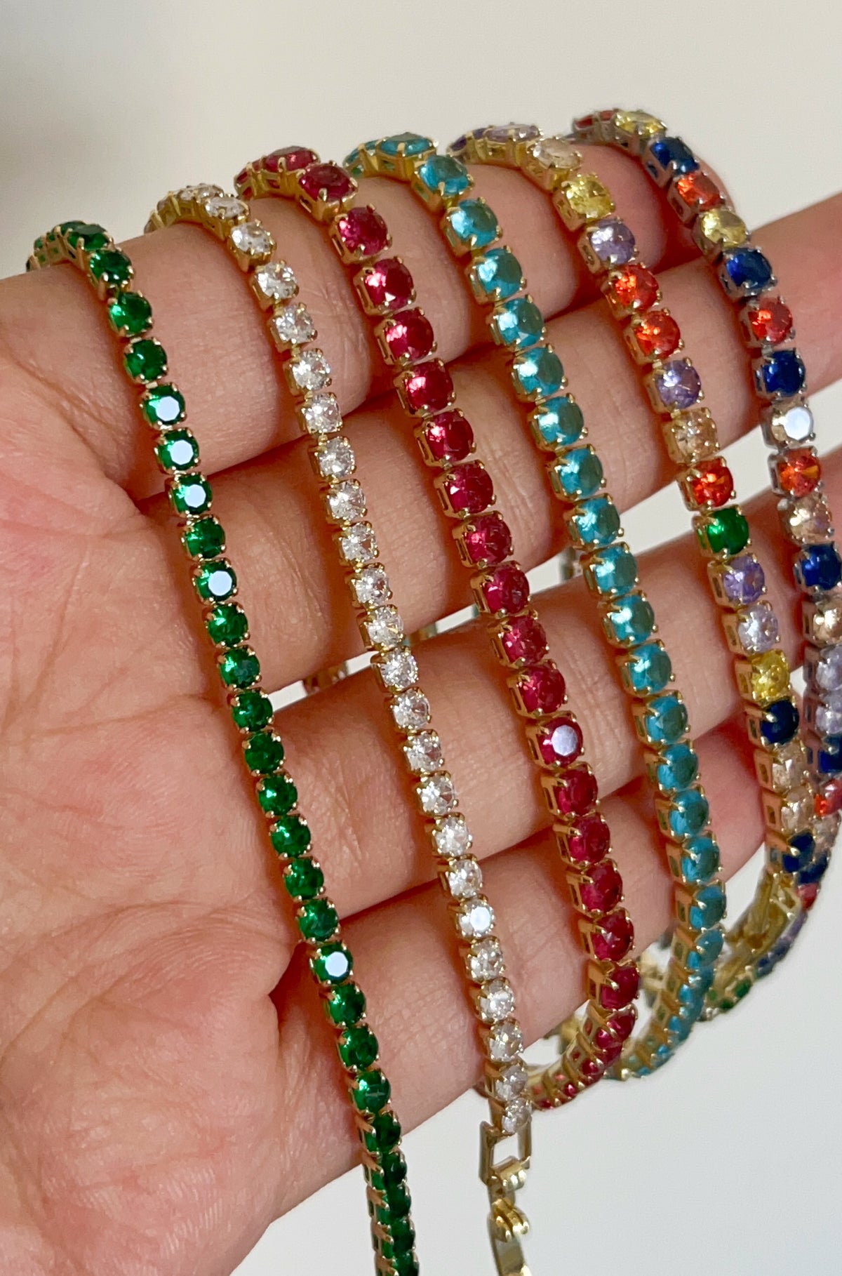 Round Tennis Bracelet