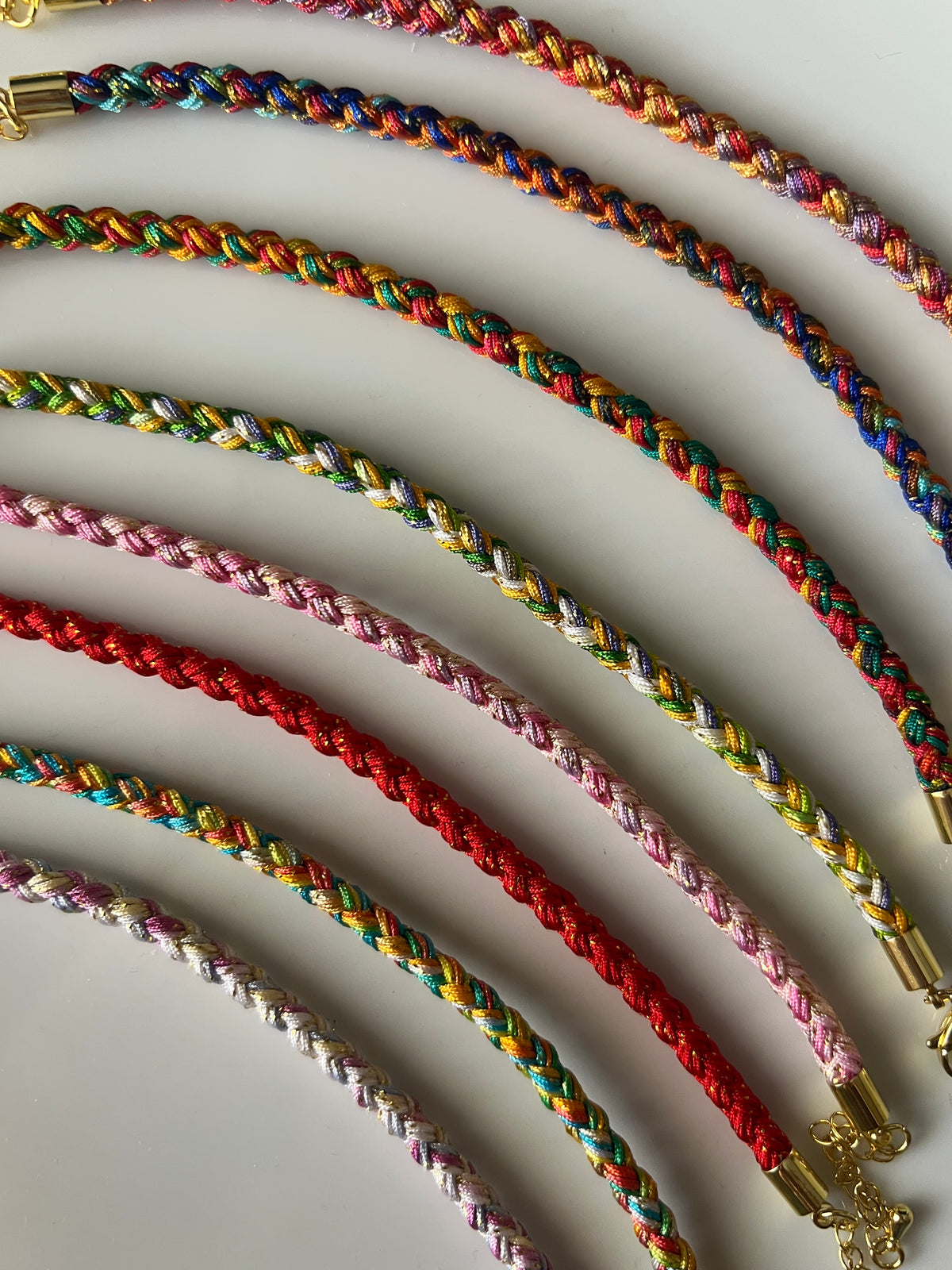 Braid thread bracelet