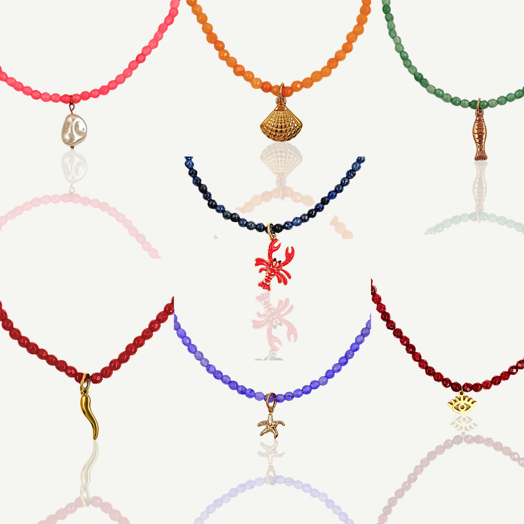 Akik with charms