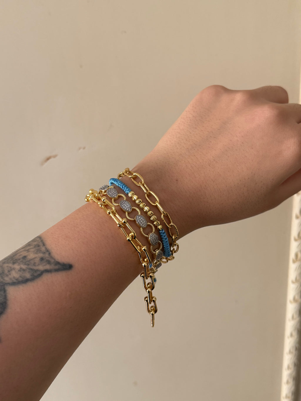 Golden blues stack