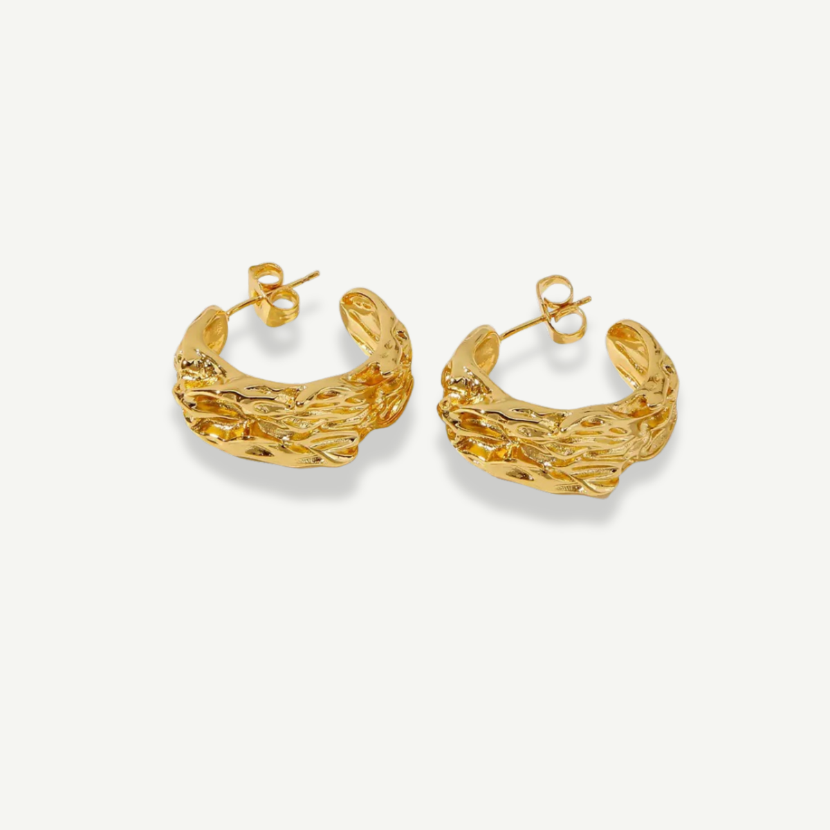 Curvy C Earrings