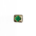 Green vancleef “2” charm