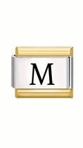 Mix laser initials charm