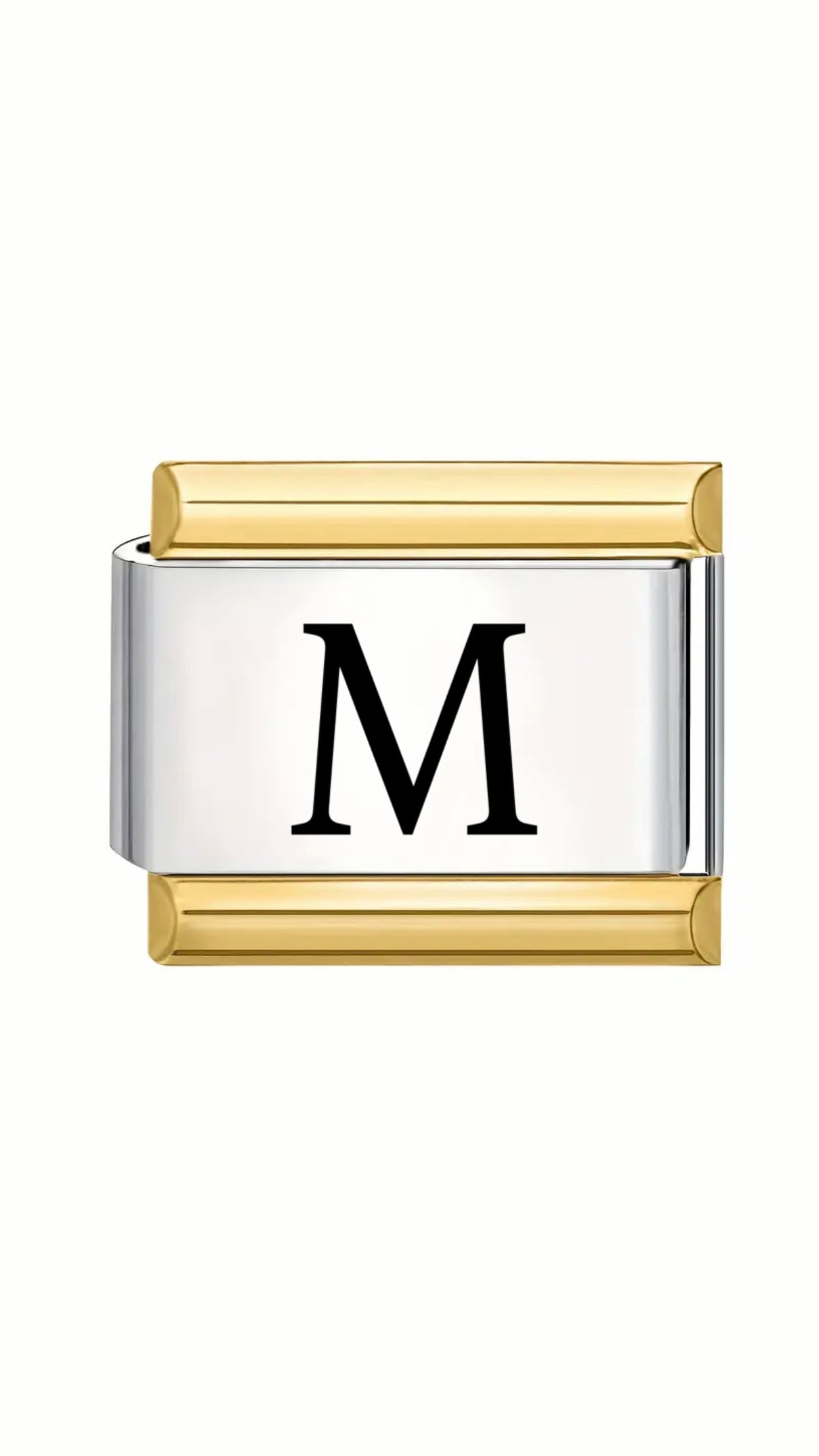 Mix laser initials charm
